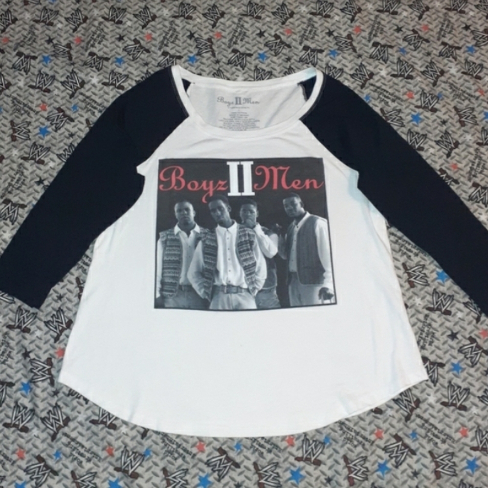 Boyz Ii Men Raglan Baseball Jersey Shirt R&B Rap